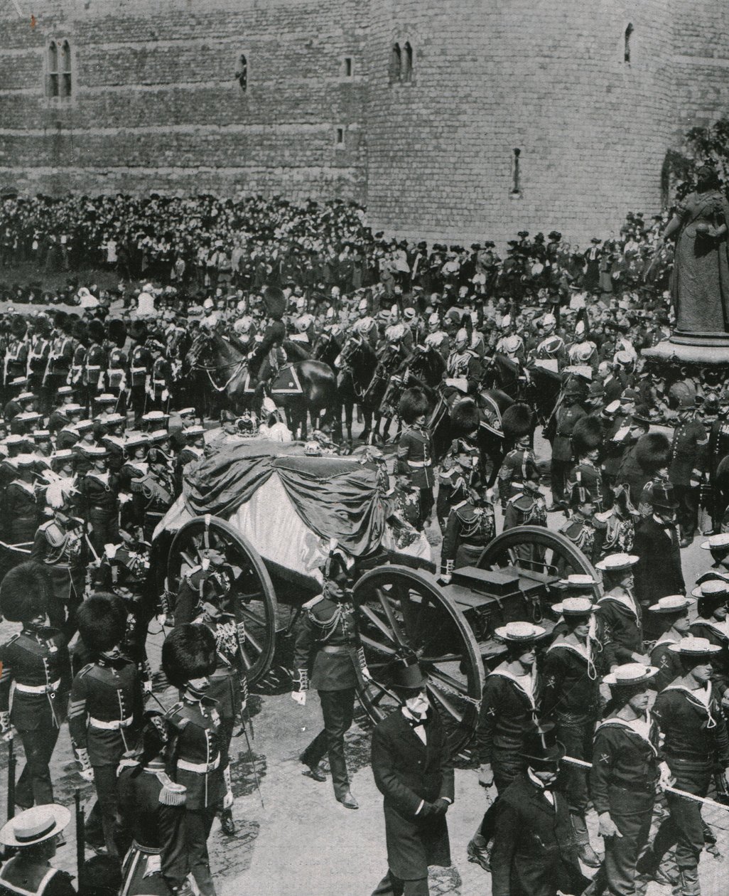 VII. Edward király temetési menete, Windsor, 1910. május 20. alkotó: Unbekannt