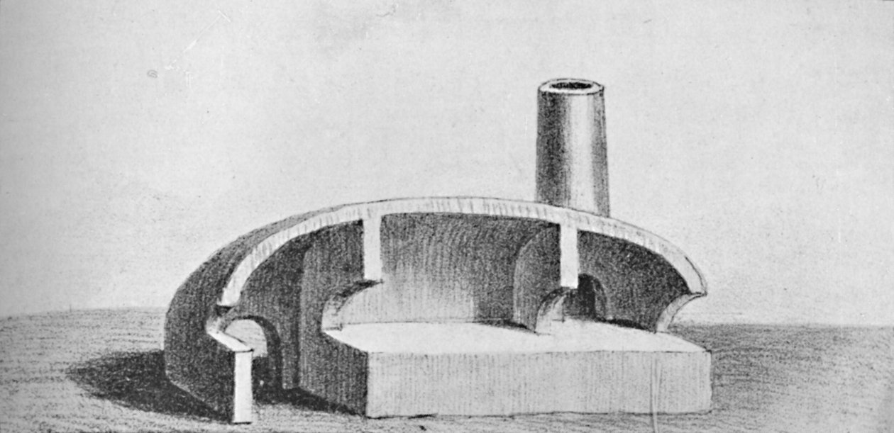 A réz illatában használt kemence, 1826, 1911 alkotó: Unbekannt