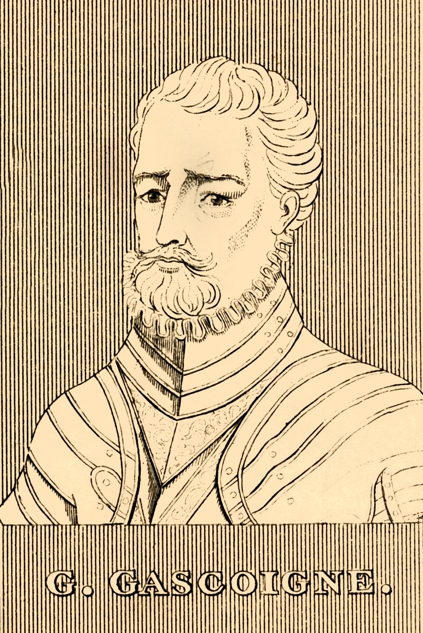 G. Gascoigne, c1535-1577, 1830. alkotó: Unbekannt