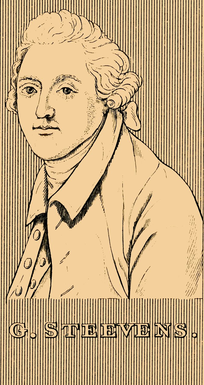 G. Steevens, 1736-1800, 1830. alkotó: Unbekannt