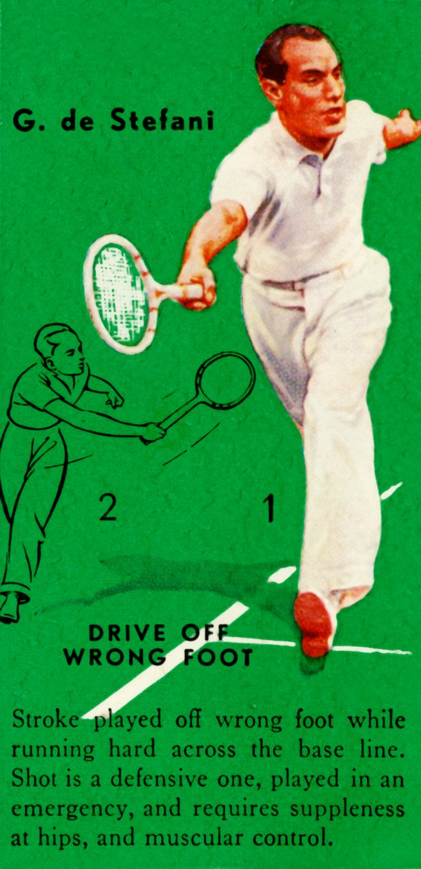 G. de Stefani – Drive Off Wrong Foot, c1935. alkotó: Unbekannt