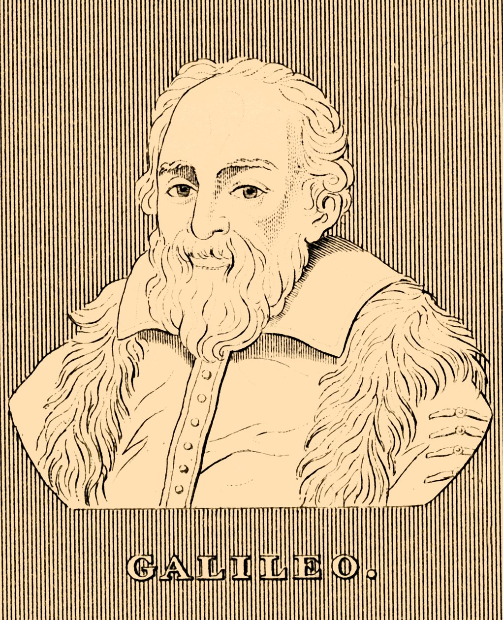 Galilei, 1564-1642, 1830. alkotó: Unbekannt