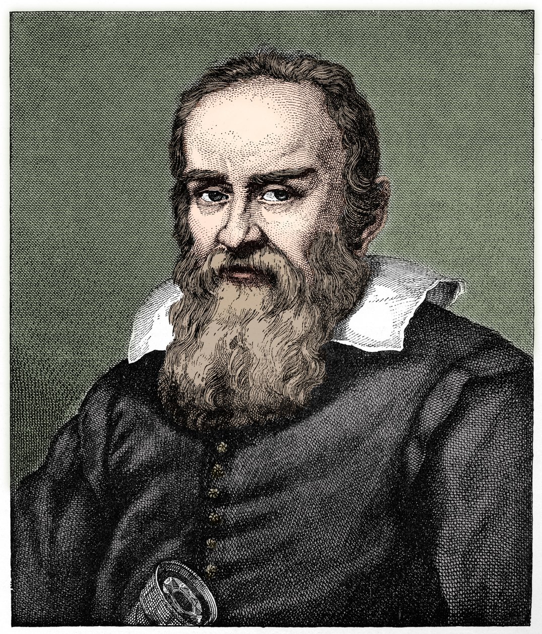 Galileo Galilei 1564-1642, 1882 alkotó: Unbekannt