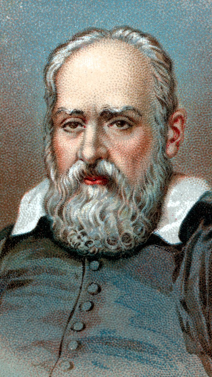 Galileo Galilei olasz csillagász és matematikus, 1630-as évek alkotó: Unbekannt