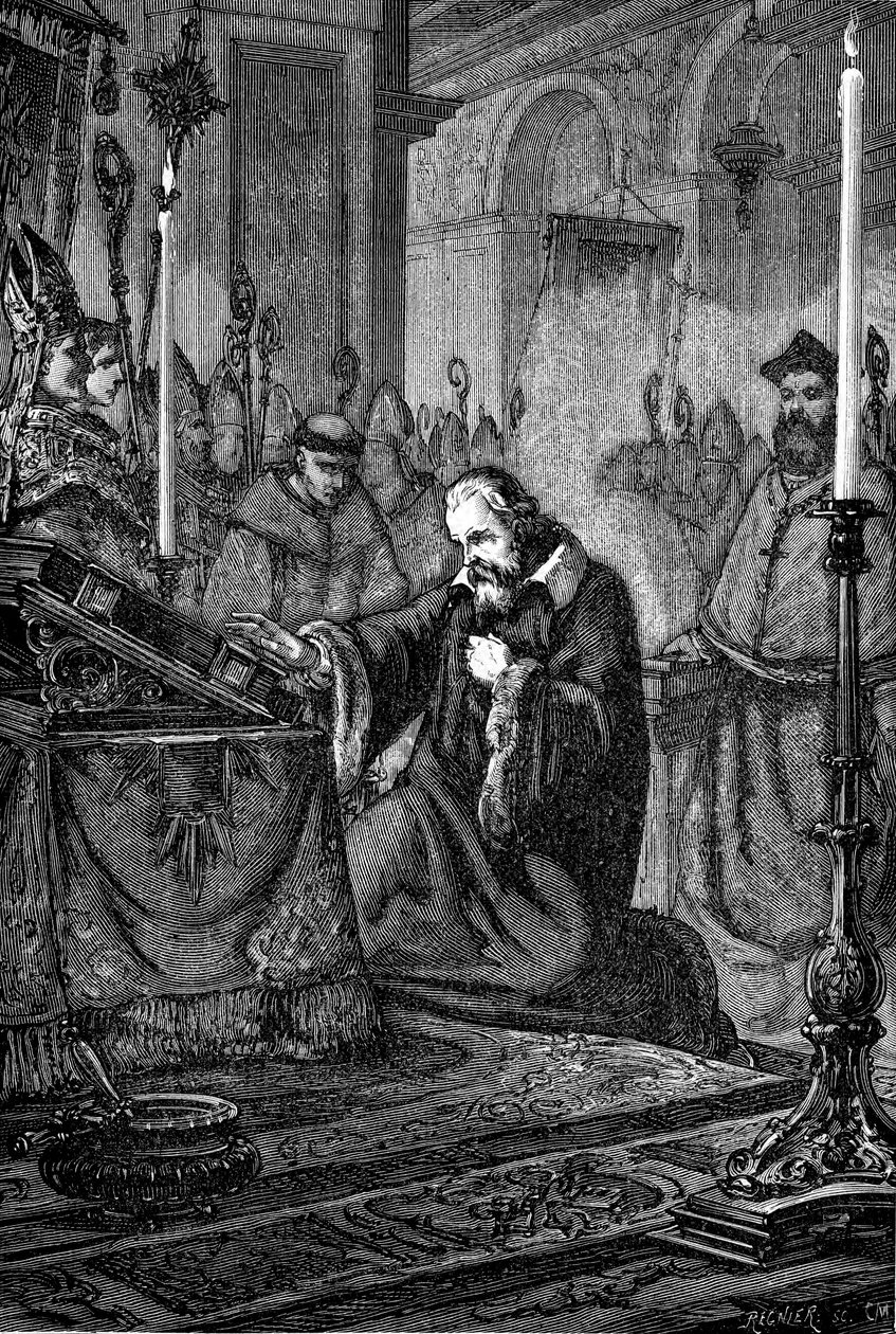 Galileo Galilei, olasz csillagász és matematikus visszavonul, 1633 1880 alkotó: Unbekannt