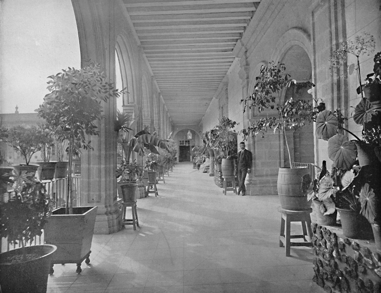 LA Paz Vizeainas iskola galériája, Mexikó városa, 1897. alkotó: Unbekannt