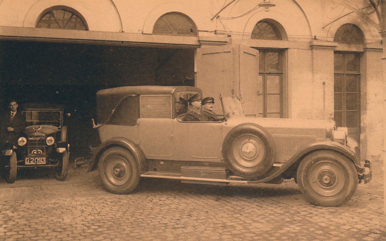 Garázs a kubai brüsszeli nagykövetségen, Belgiumban, 1927. alkotó: Unbekannt