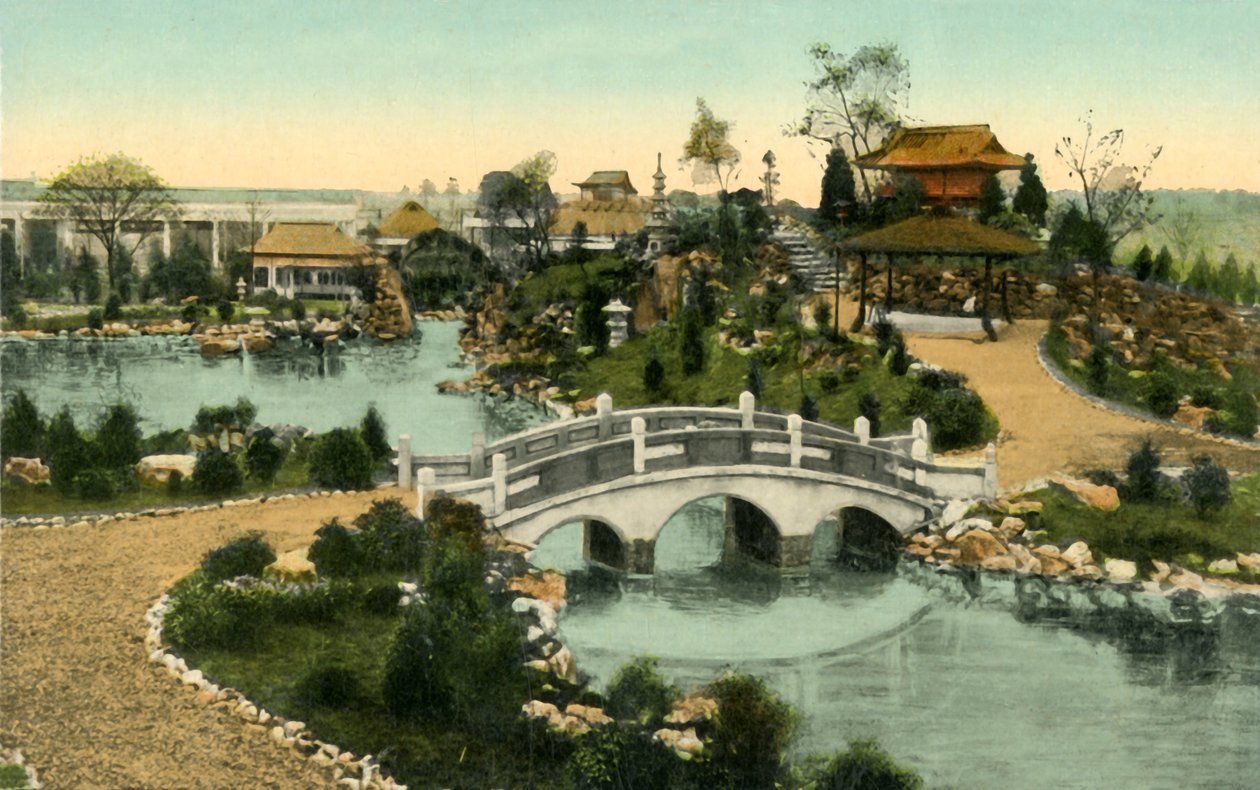 Garden of the Floating Isle, Koronázási Kiállítás, London, 1911. alkotó: Unbekannt
