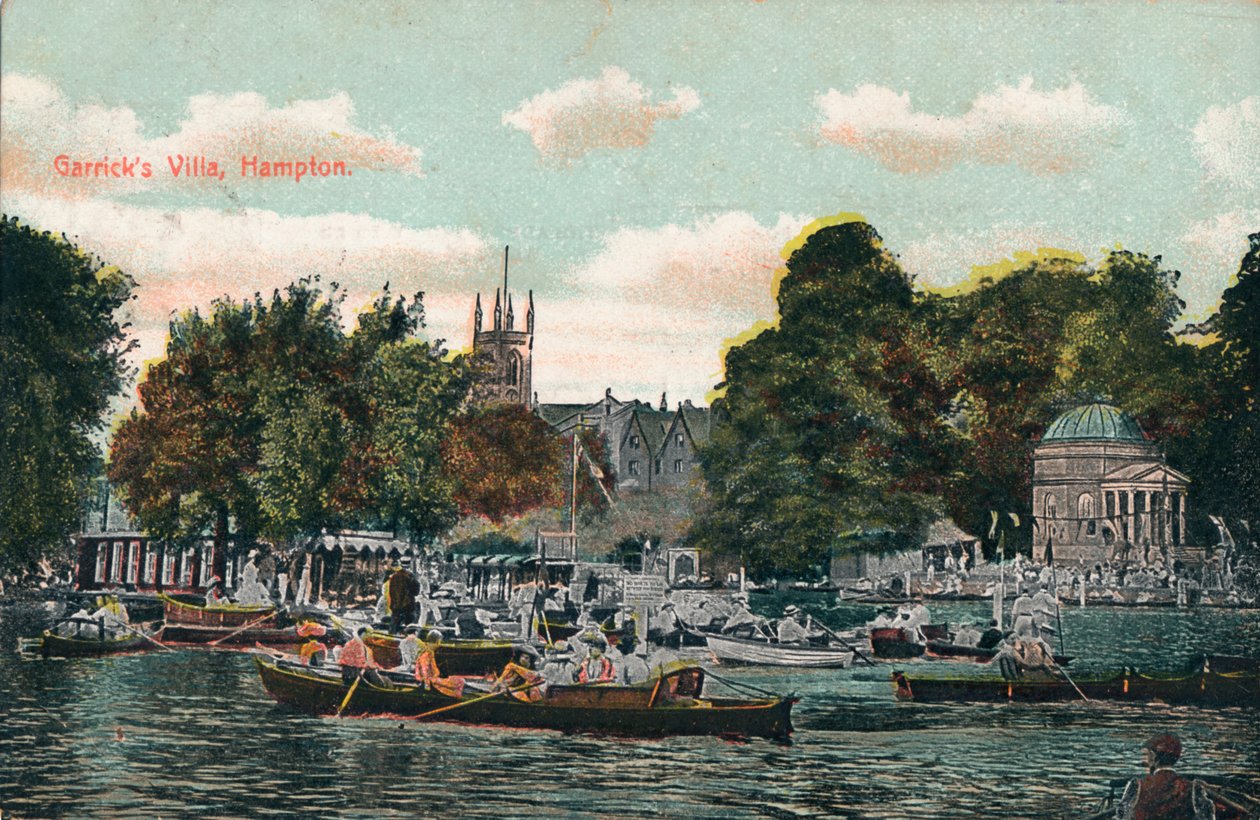 Garricks Villa, Hampton, 1910 alkotó: Unbekannt