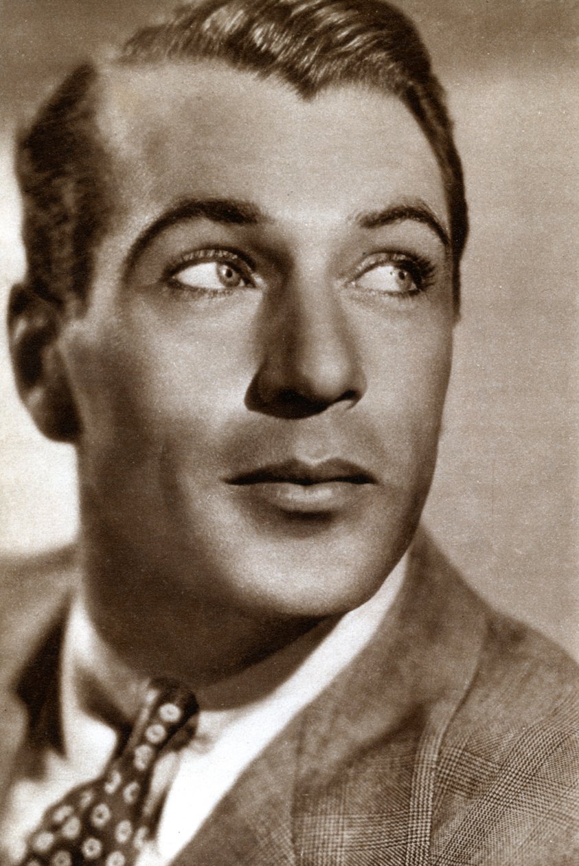 Gary Cooper amerikai filmszínész, 1933 alkotó: Unbekannt