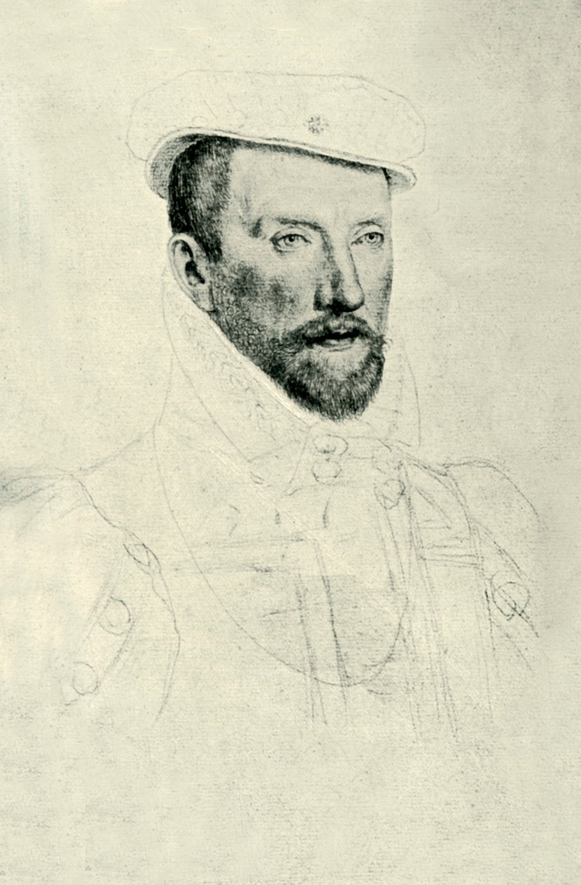 Gaspard II de Coligny, c1565-1570, 1907. alkotó: Unbekannt