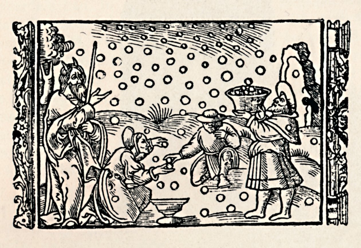 Manna gyűjtése, 1539, 1903 alkotó: Unbekannt