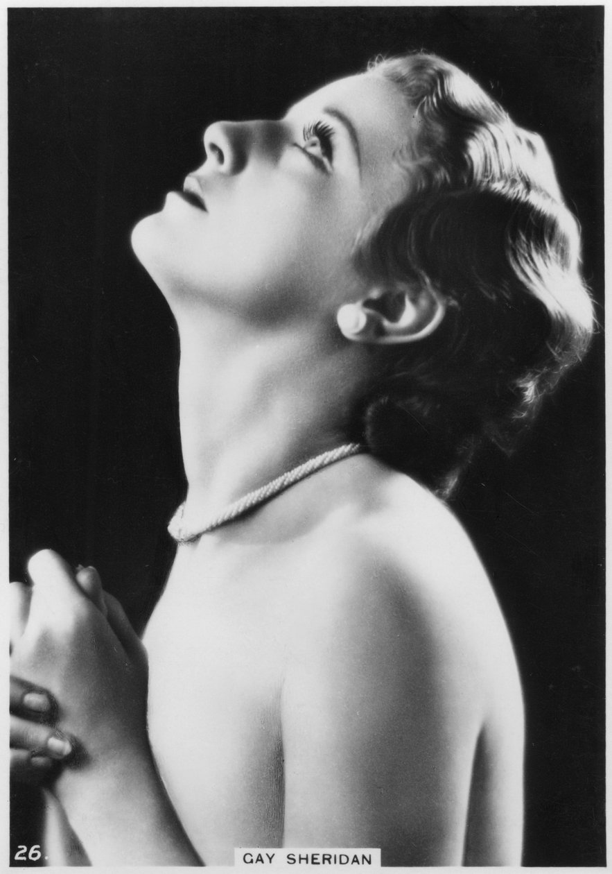 Meleg Sheridan amerikai filmszínésznő, 1938 alkotó: Unbekannt