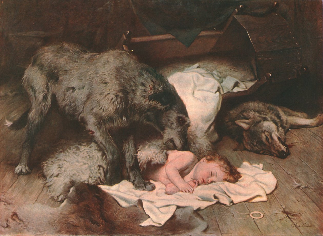Gelert, c1894, c1902. alkotó: Unbekannt