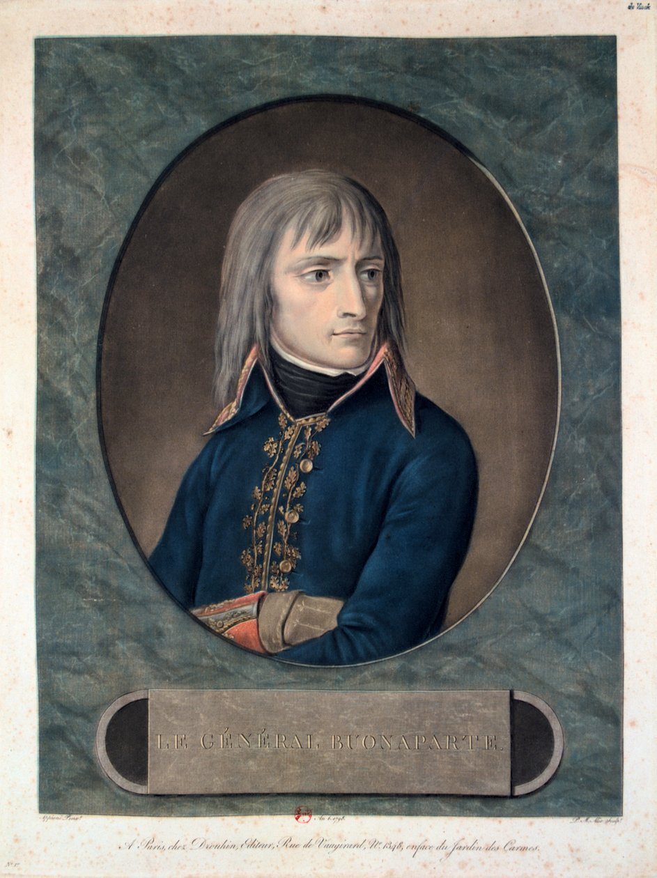 Bonaparte tábornok, 1798 alkotó: Unbekannt