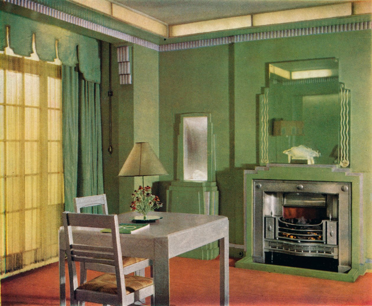 General Electric Cos Showroom, 1933 alkotó: Unbekannt