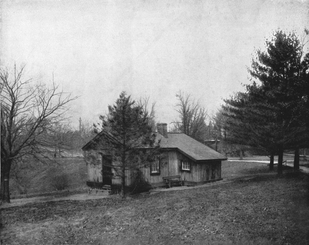 General Grants Log Cabin, Fairmount Park, Philadelphia, USA, 1900. sz. alkotó: Unbekannt