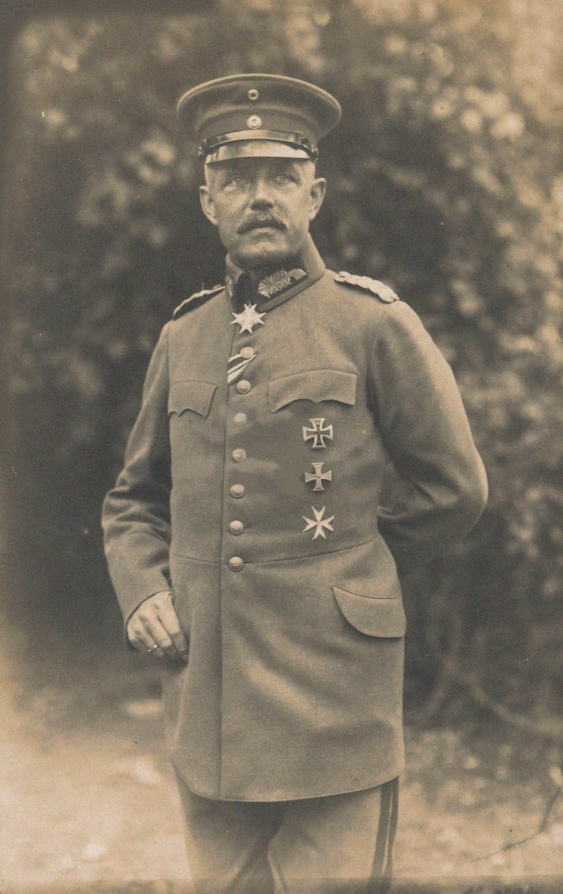 Johannes von Busse tábornok 1862-1936, 1918. alkotó: Unbekannt