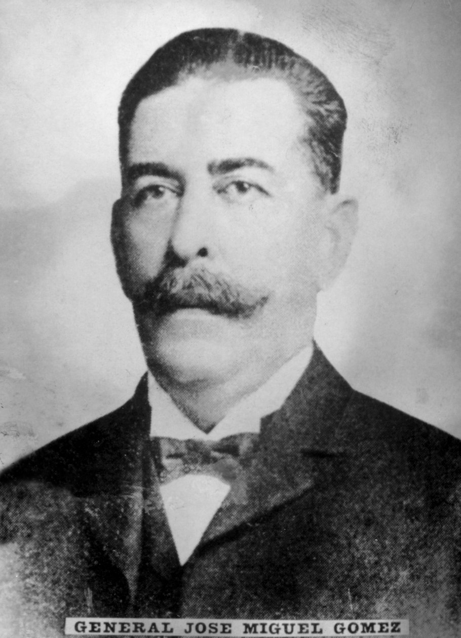 Jose Miguel Gomez tábornok 1858-1921, Kuba elnöke, 1910 alkotó: Unbekannt