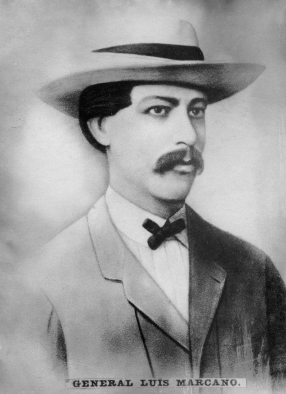 Luis Marcano tábornok 1831-1870, a Kubai Felszabadító Hadsereg főpolgármestere, 1910 alkotó: Unbekannt