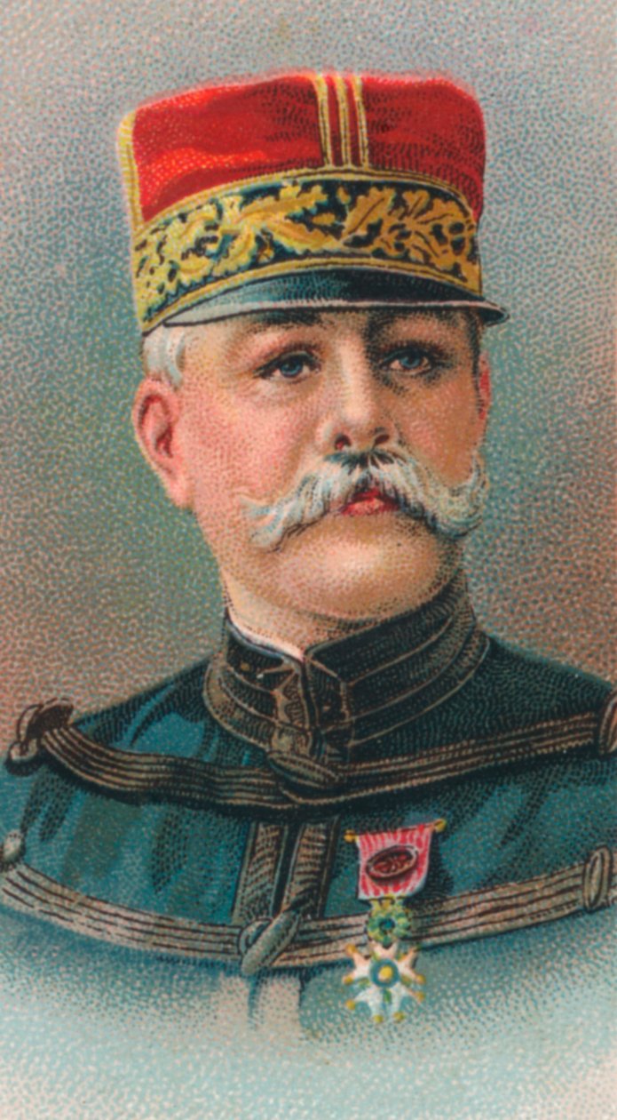 Maurice Sarrail tábornok 1856-1929, szövetséges parancsnok Görögországban az első világháború idején, 1917 alkotó: Unbekannt