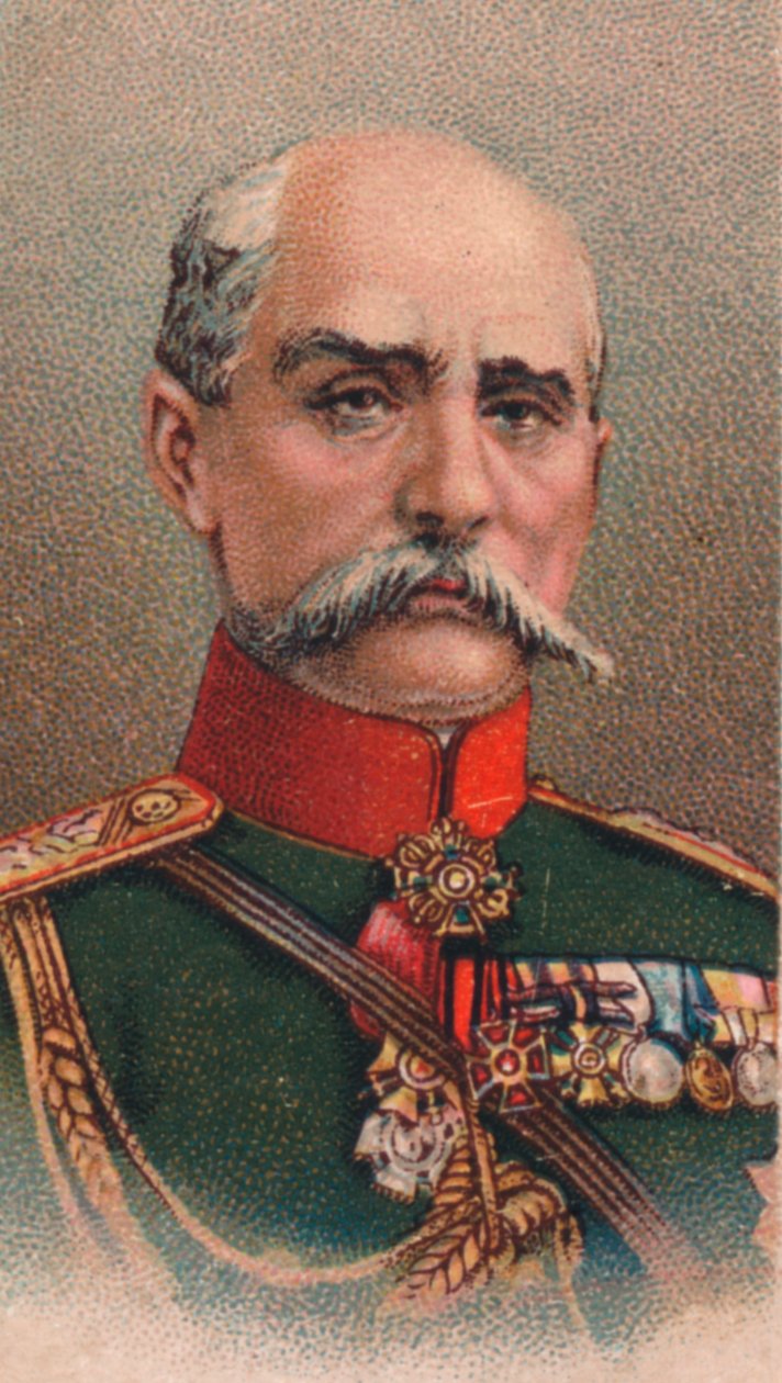 Platon Lechitsky tábornok 1856-1921, orosz parancsnok az első világháborúban, 1917 alkotó: Unbekannt