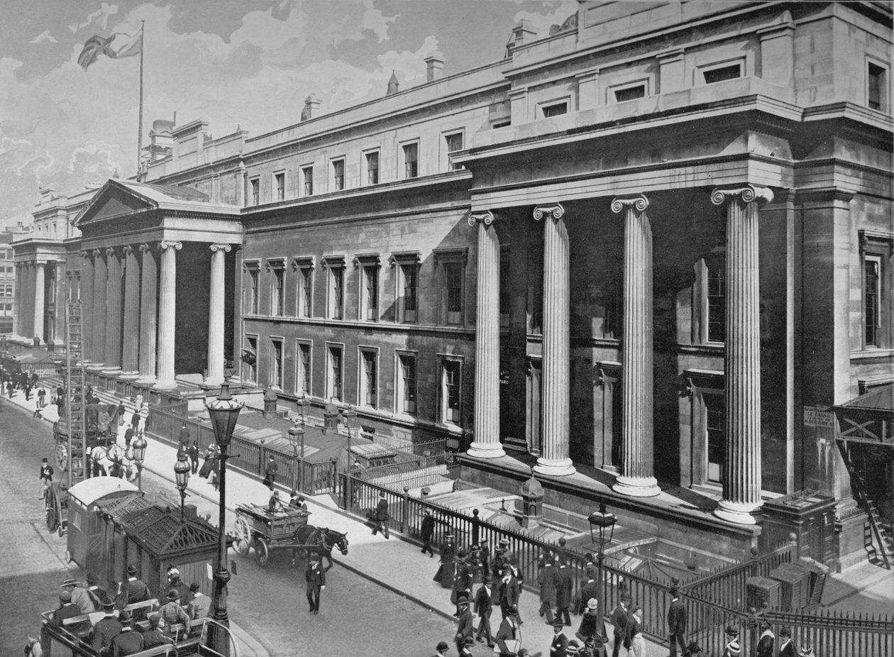 General Post Office, City of London, 1910, 1911 alkotó: Unbekannt