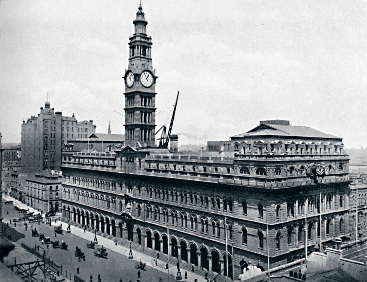 General Post Office, Sydney, c1900. alkotó: Unbekannt
