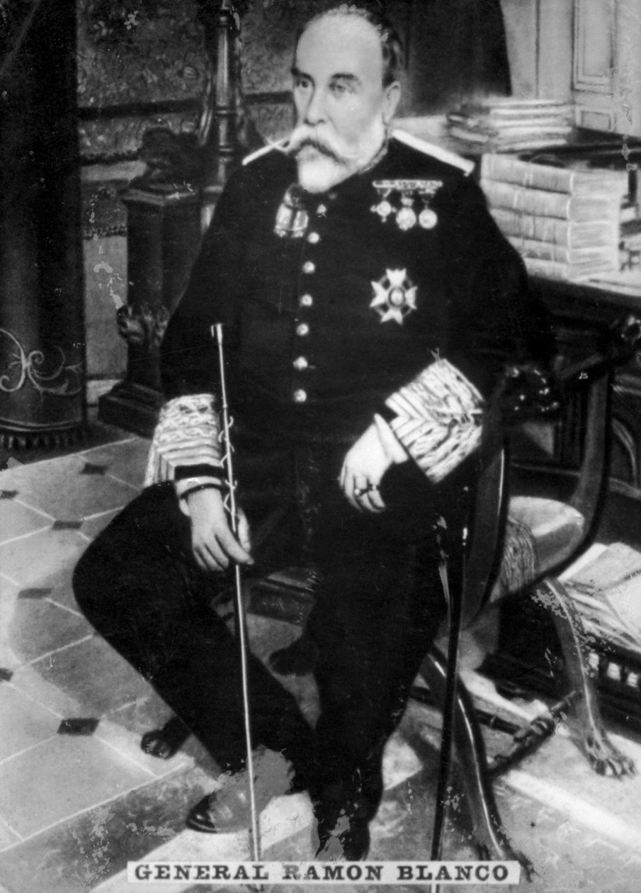 Ramon Blanco tábornok, Peña Plata 1. márkija 1833-1906 alkotó: Unbekannt
