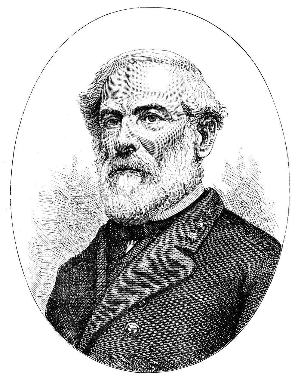 Robert E Lee tábornok 1807-1870, amerikai tábornok alkotó: Unbekannt