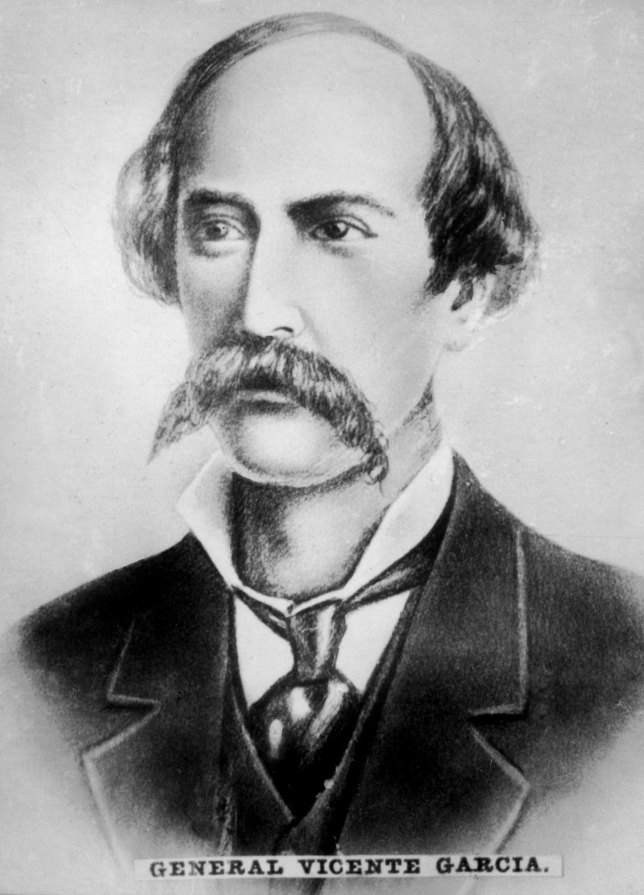 Vicente Garcia González tábornok 1833-1886, kubai elnök, 1910 alkotó: Unbekannt