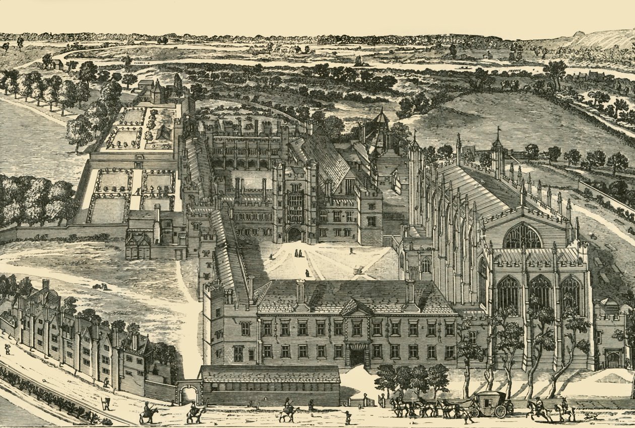 Az Eton College általános képe, 1911. alkotó: Unbekannt