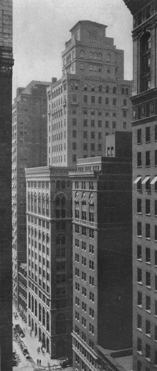 A Johns-Manville épület általános képe, New York City, 1924 alkotó: Unbekannt