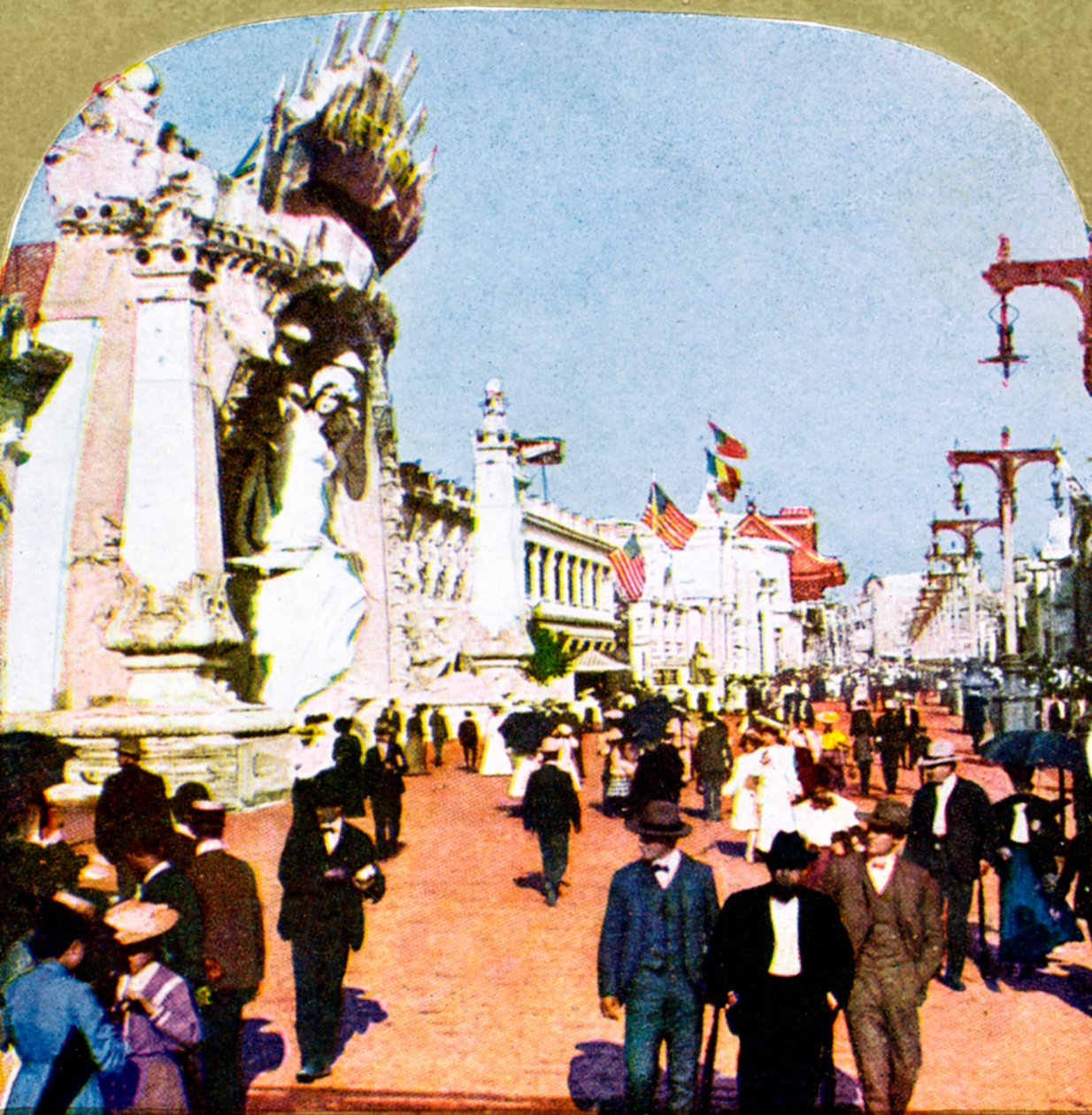 A Pike általános képe a világkiállításon, St Louis, Missouri, USA, 1904 alkotó: Unbekannt
