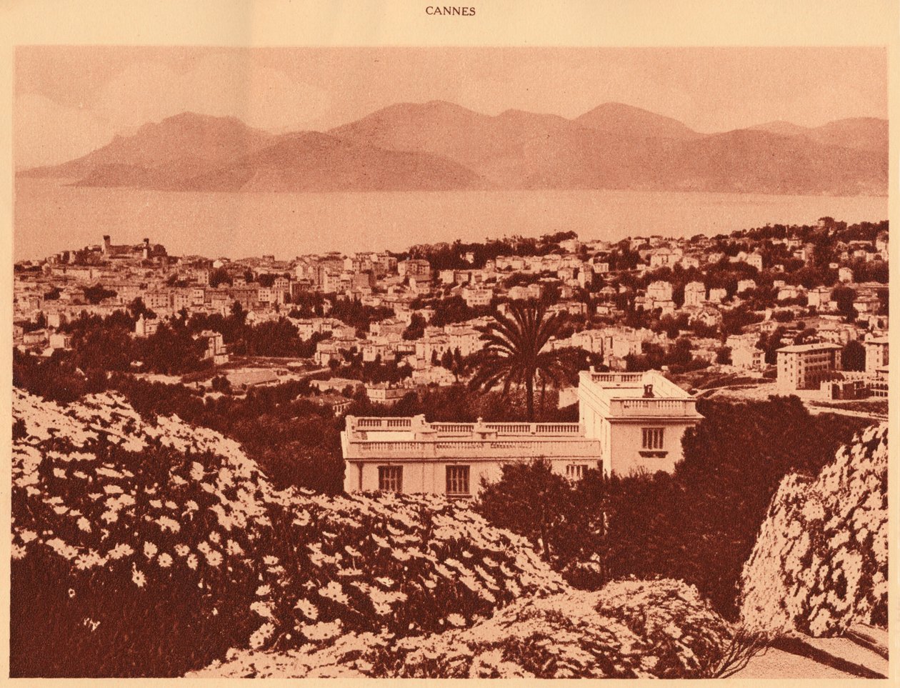 Általános kép a Cannes-i Pezouból, 1930. alkotó: Unbekannt