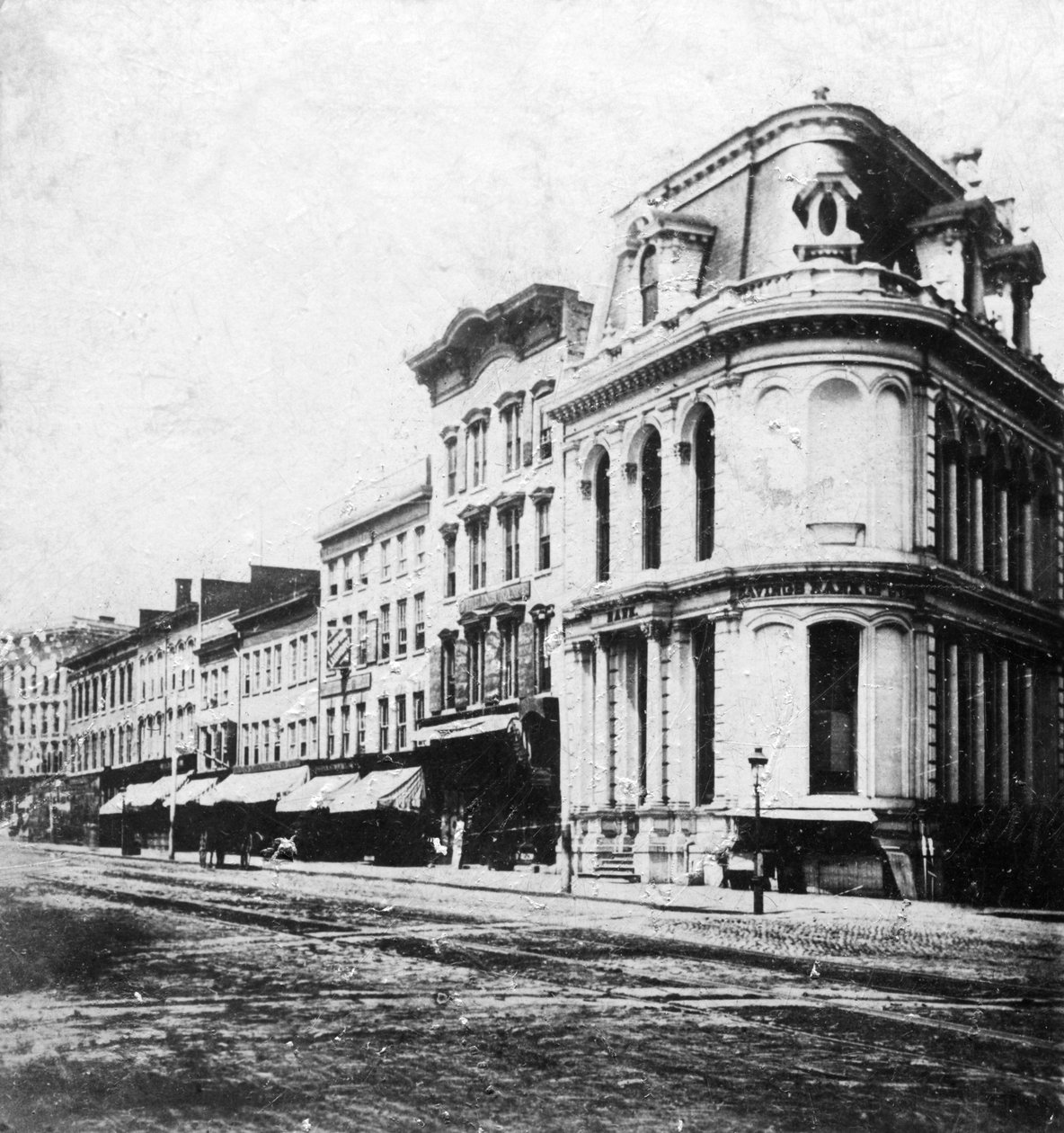 Genesee Street, Utica, New York, USA, XX. század eleje alkotó: Unbekannt