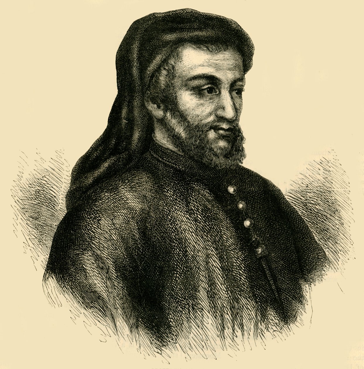 Geoffrey Chaucer, 1878. alkotó: Unbekannt