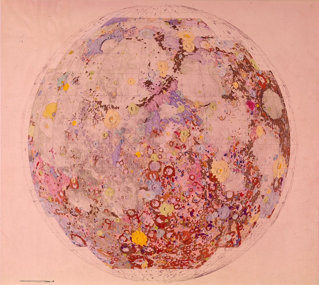 A Hold geológiai térképe, 1967 alkotó: Unbekannt