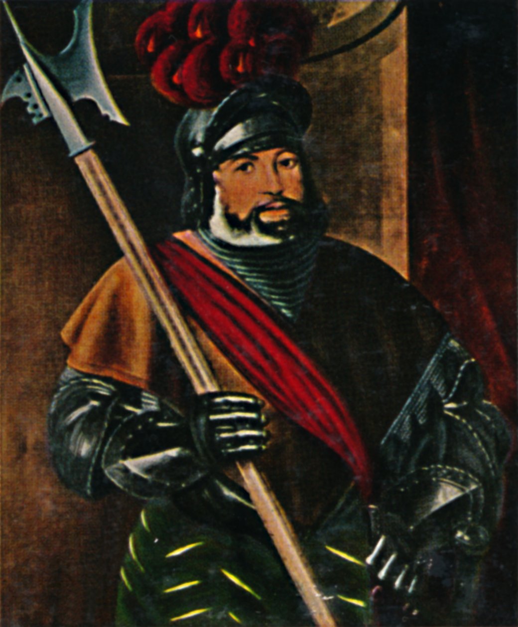 Frudsbergi György 1473-1528. - Amburger festménye, 1934. alkotó: Unbekannt