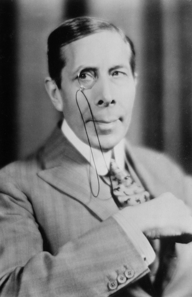 George Arliss 1868-1946, angol színész, XX alkotó: Unbekannt