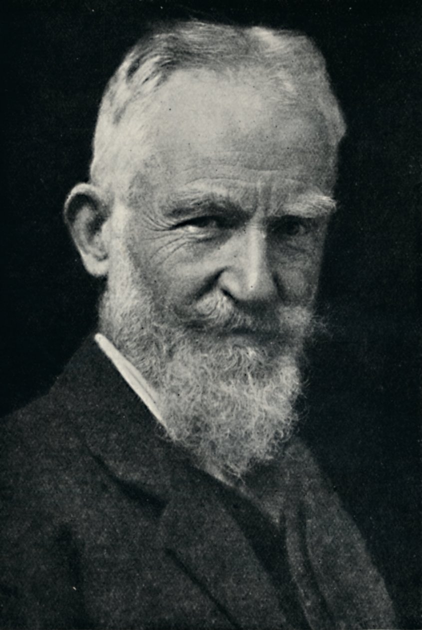 George Bernard Shaw, 1925 alkotó: Unbekannt