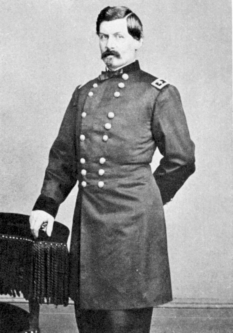 George Brinton McClellan amerikai katona, 1861 alkotó: Unbekannt
