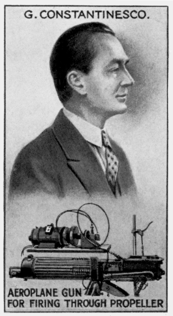 George Constantinescu román tudós, mérnök és feltaláló, 1924 alkotó: Unbekannt