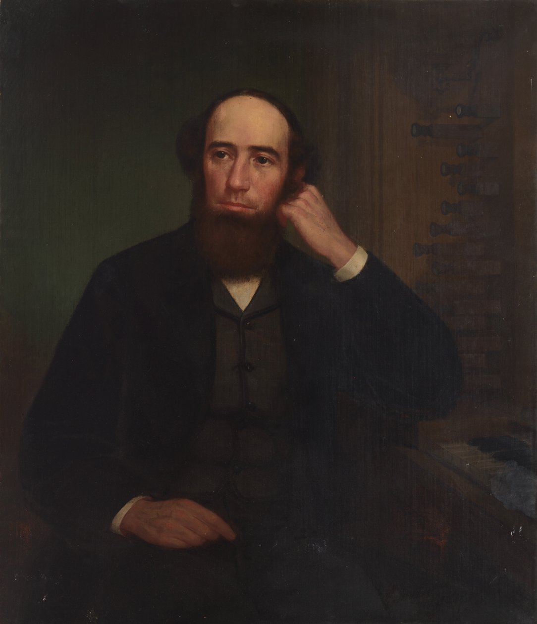 George Frederick Bristow, c. 1870. alkotó: Unbekannt