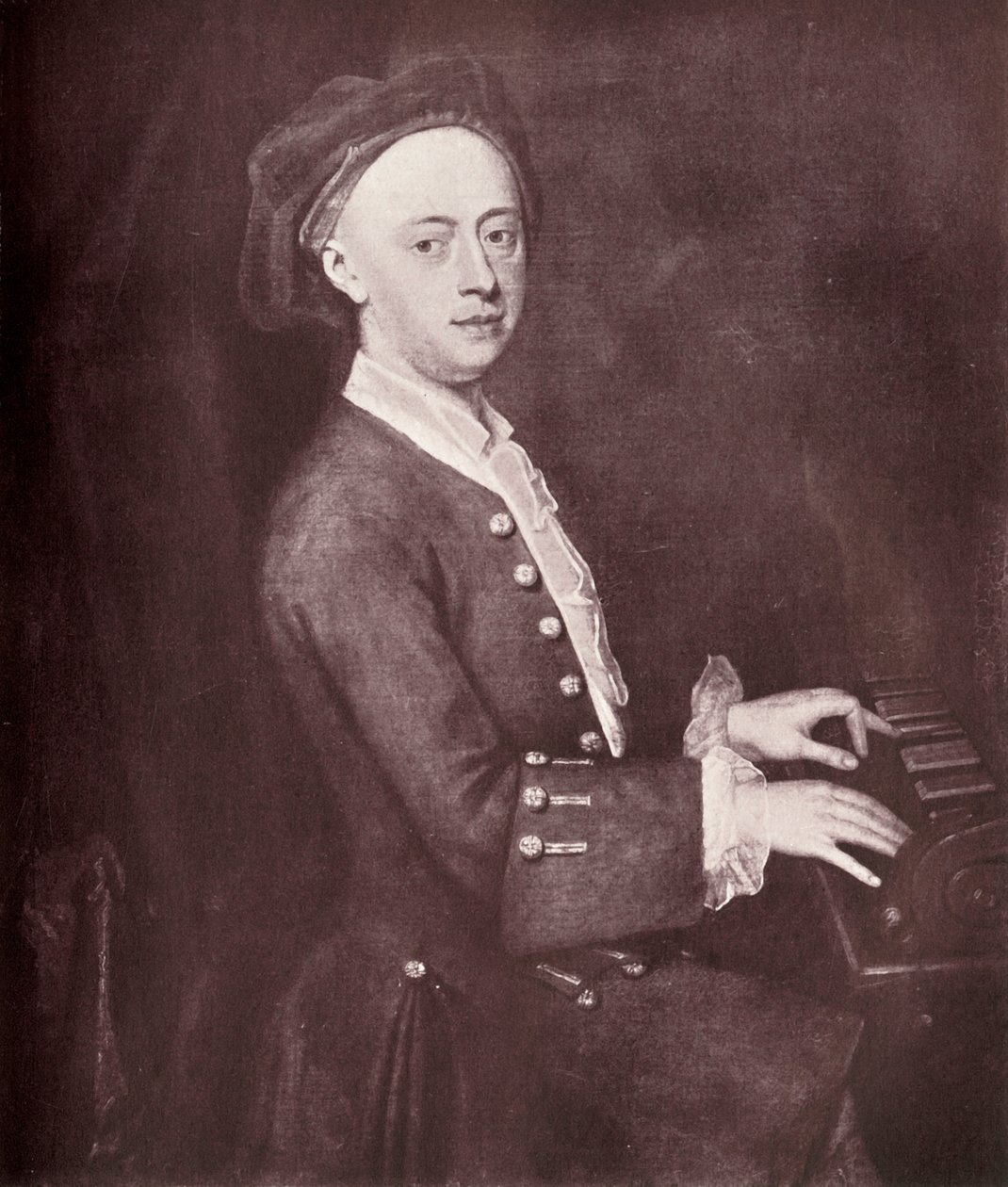 George Frederick Handel, 1720, 1919 alkotó: Unbekannt