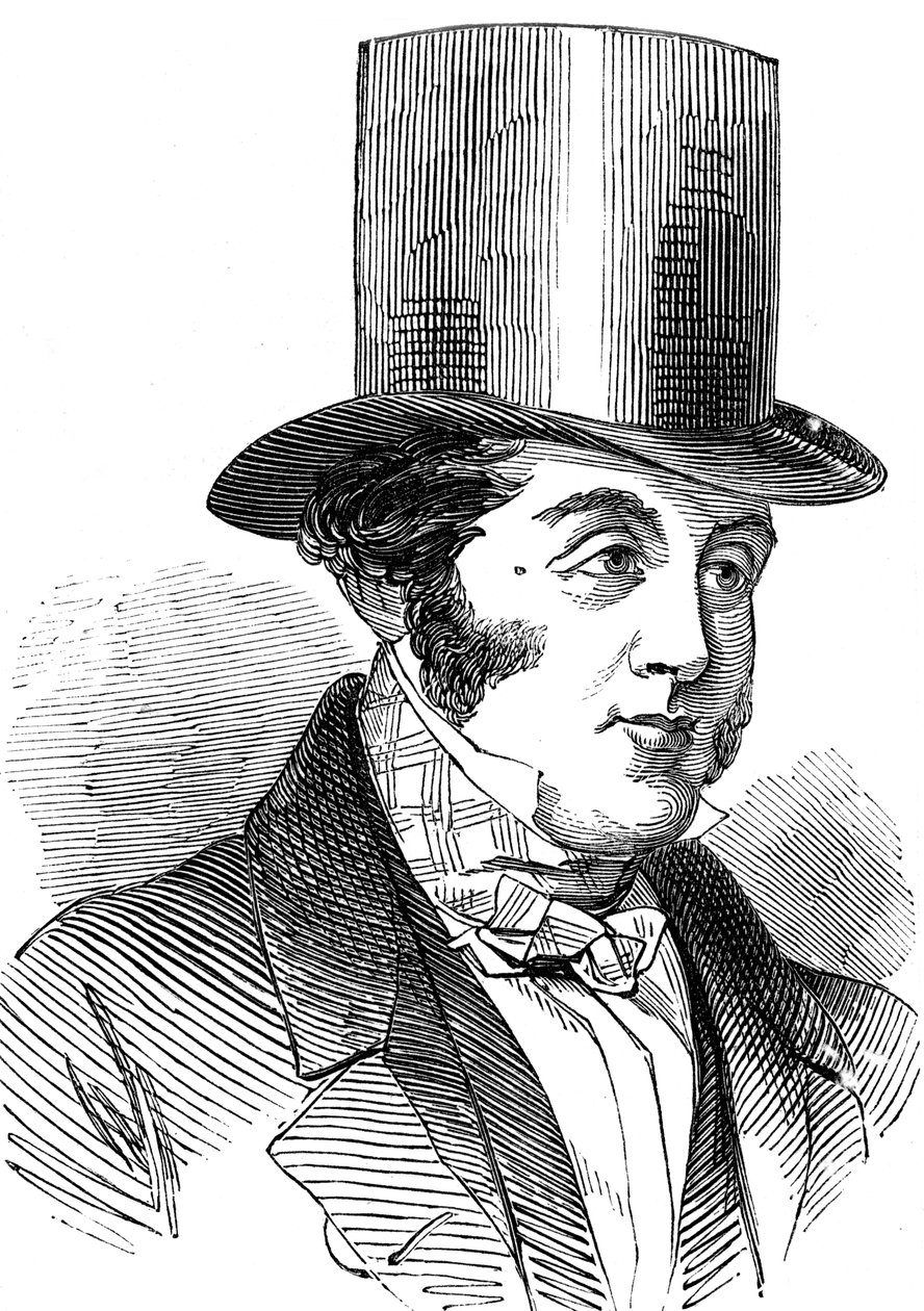 George Hudson, a vasúti király, 1848 alkotó: Unbekannt