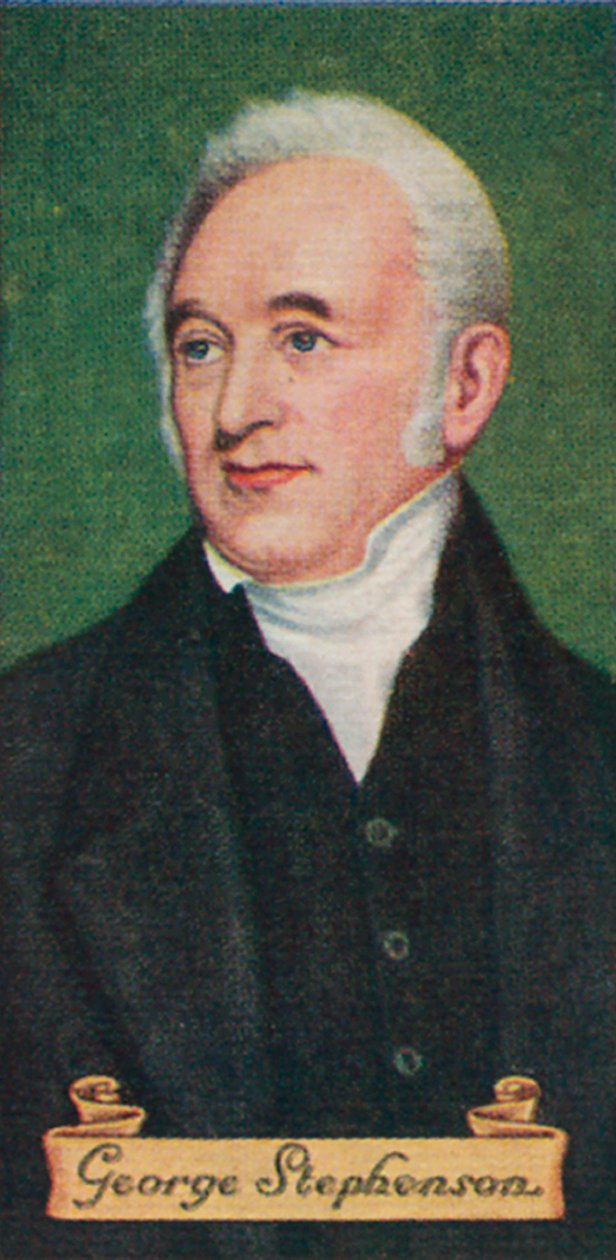 George Stephenson, egy sor cigarettakártyából, 1935 alkotó: Unbekannt