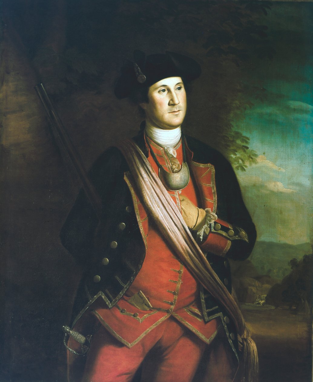 George Washington 1732-1799, az Egyesült Államok első elnöke alkotó: Unbekannt