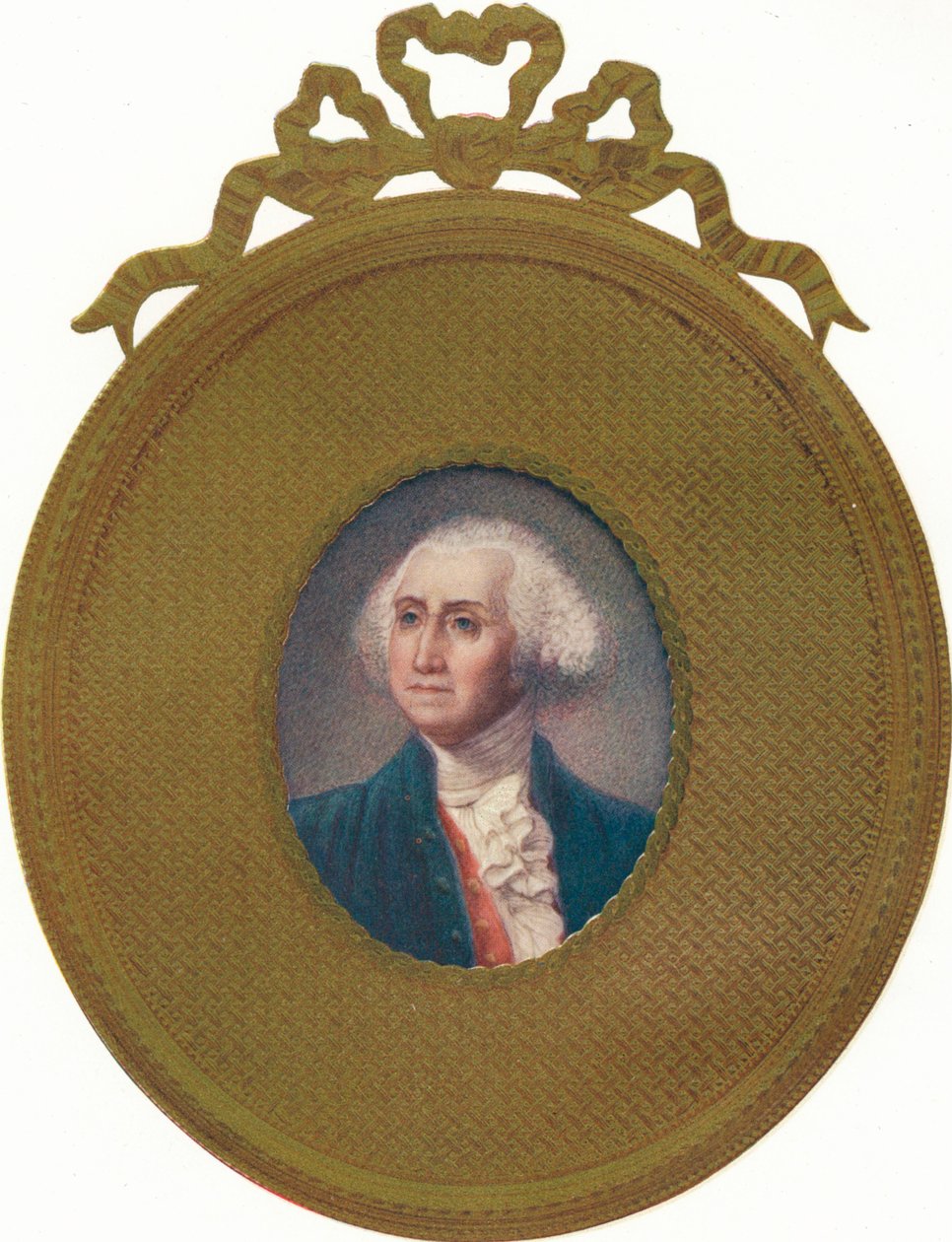 George Washington 1732-99, az Egyesült Államok első elnöke, 1907 alkotó: Unbekannt