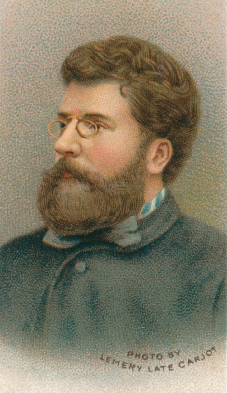 Georges Bizet 1838-1875, francia zeneszerző, 1911 alkotó: Unbekannt